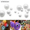 1Pcs 6cm/7cm/8cm/9cm/10cm/12cm White Modelling Craft Polystyrene Styrofoams Round Foam Balls For Christmas Wedding Party Decor