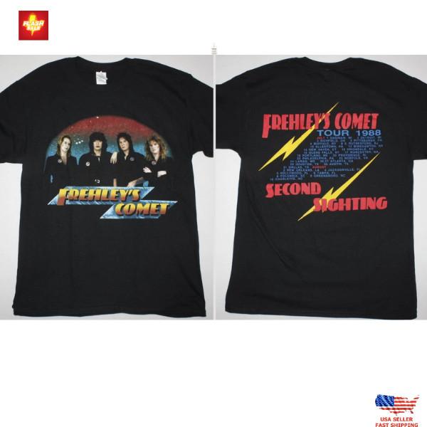 Trending ACE FREHLEY FREHLEY S COMET NEW BLACK T-SHIRT Unisex T-Shirt M
