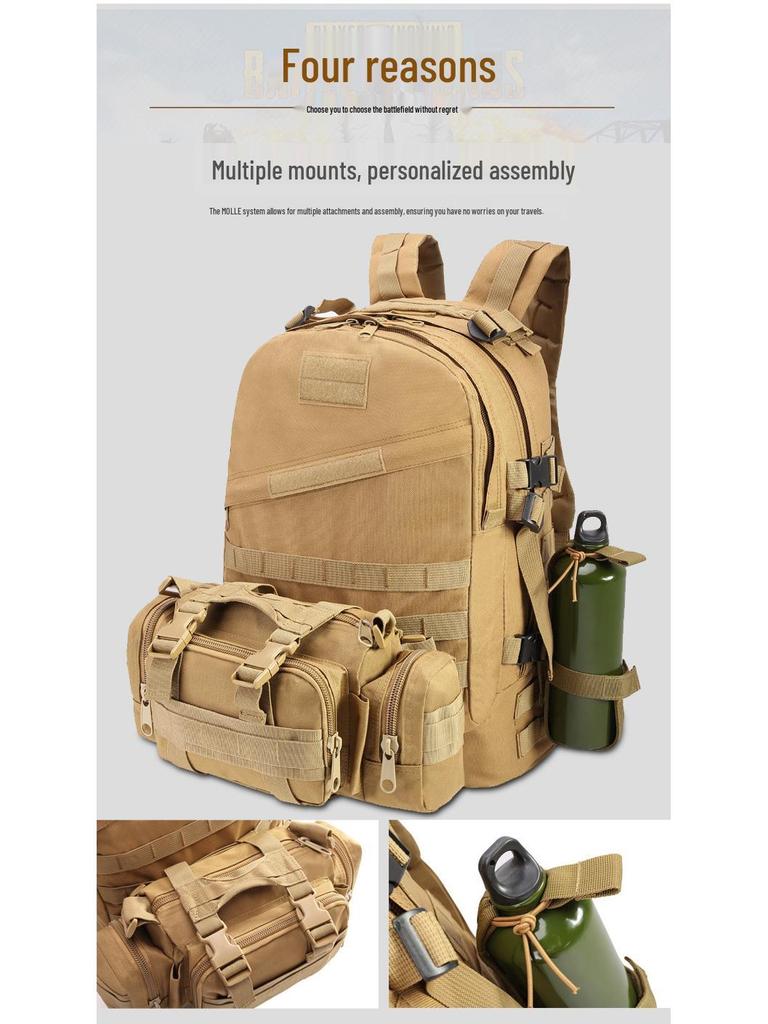 Multifunctional Camouflage Hiking & Tactical Backpack