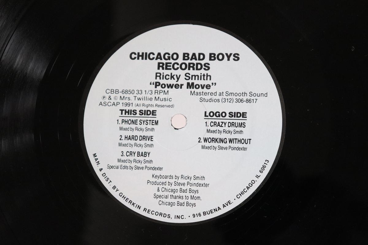 

12inch Record RICKY SMITH Ricky Smith CBB6850 CHICAGO BAD BOY 1991 US Dance Electronica Used