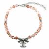 Excellent CHANEL Necklace pink Women B23S Used