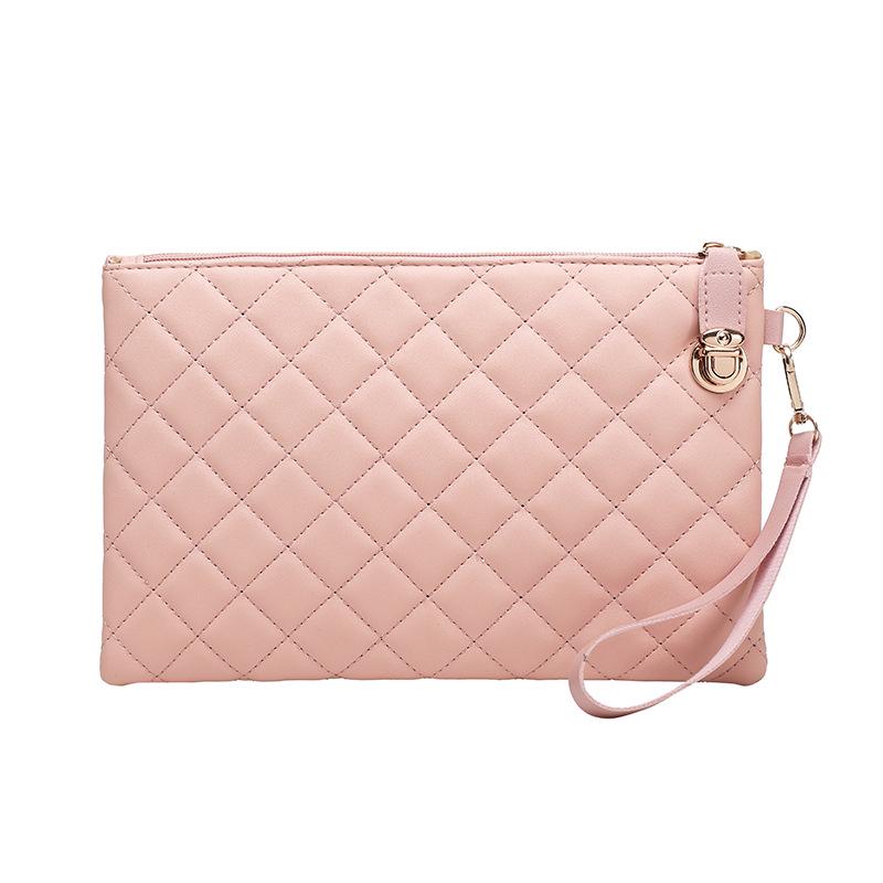 Women's 2023 Summer Diamond Pattern Clutch & Cosmetic Phone Bag