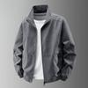 Men's Spring and Autumn Outdoor Windbreaker Jacket Casual Jacket Sports Top Stand Collar Quick-Dry Thin Men's Clothing