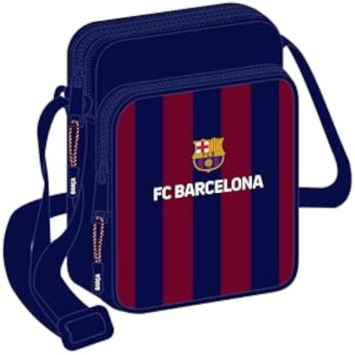 Mini Skulderveske - SAFTA - F.C. Barcelona - Flerfarget - Barn - Unisex