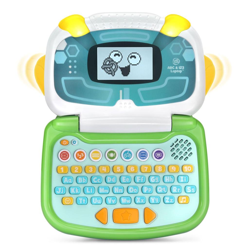 LeapFrog ABC and 123 Green Laptop,