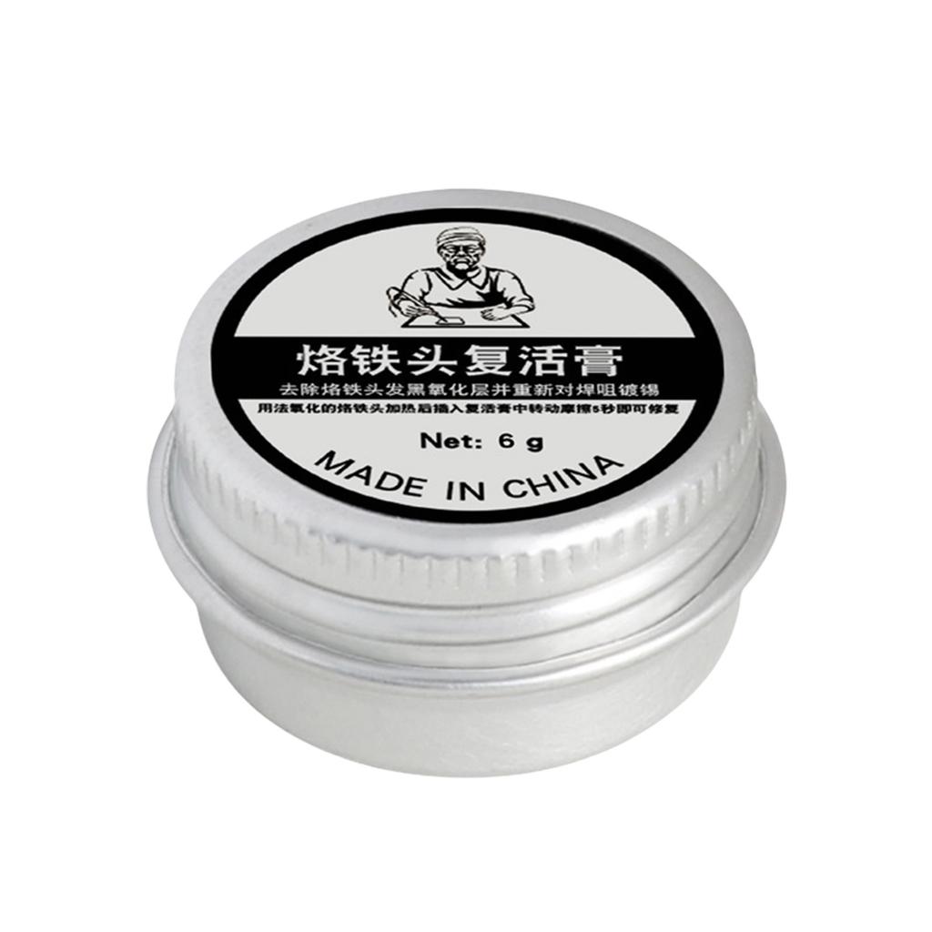 6g/9g/16g/30g Soldering Iron Tip Cleaning Pastes Soldering Iron Tip Tin Plating Activators Oxide Cleaner Refreshing Agent