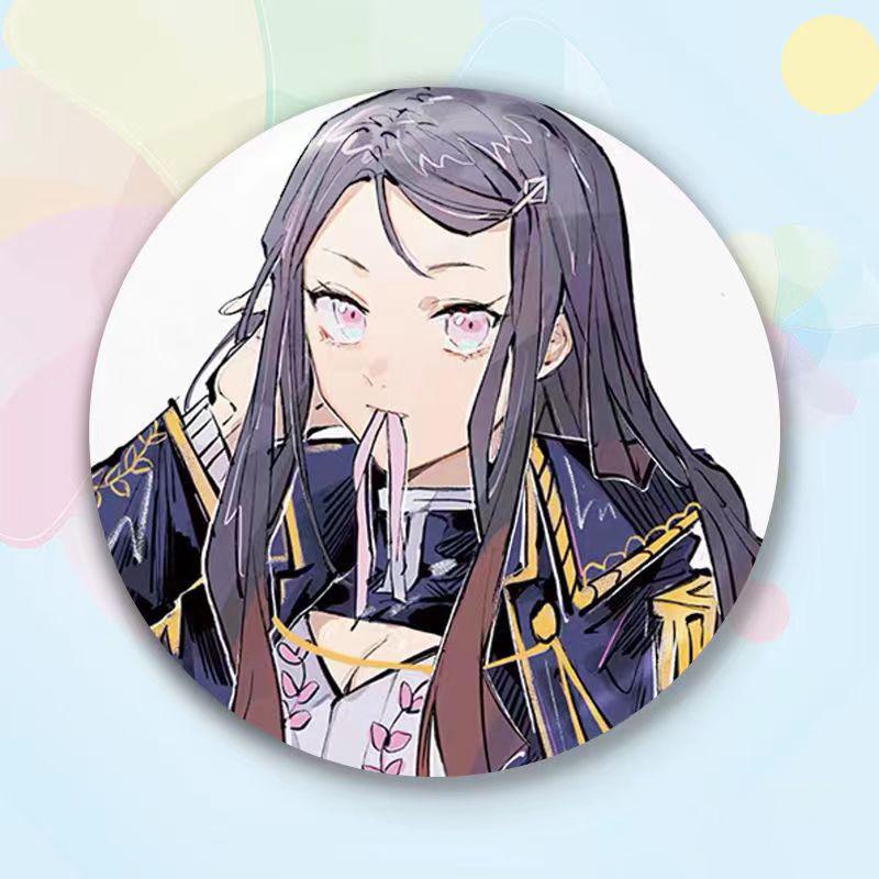 Брошь для военной формы убийцы демонов. Аниме значки, украшение коллекции..