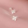 Exquisite Flower Cartilage Stud Earrings for Women - Niche Design, Versatile & Elegant