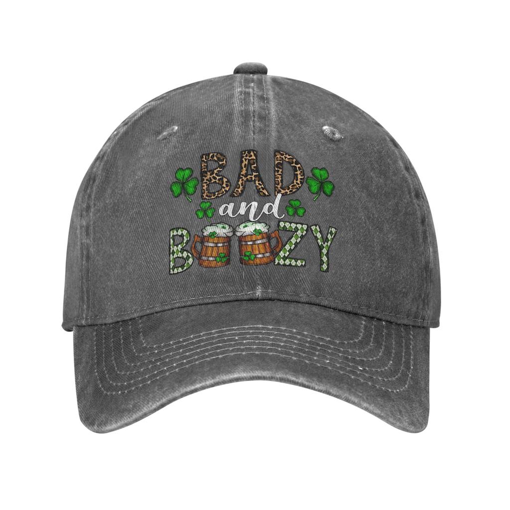 Summer St PatrickS Day Birthday  Baseball Cap Sun  Sun Visor Washed Hats Men Adult Fitted Retro Outdoor Sports Baseball Caps