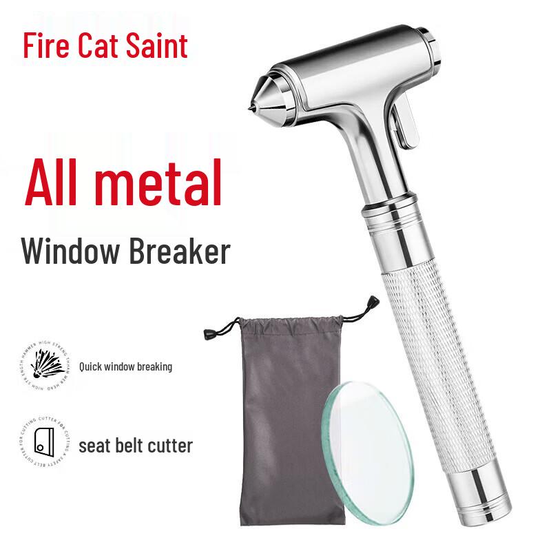 Flame Warrior Multi-function Emergency Safety Hammer