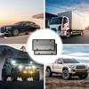 2pcs Tinted License Plate Covers Clear Frame Cover Clear Protector License Plate Covers For US Canada Vehicles