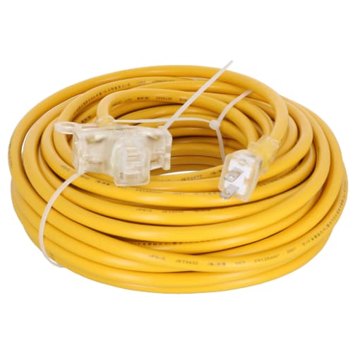 

Takagi M.M Work Color Extension Cord Soft Type 20m 3 Outlets Yellow TG-COD-2003YA Up to 1500W 125V 15A 3 Outlets 3 Distribution Yellow Yellow Power Ta