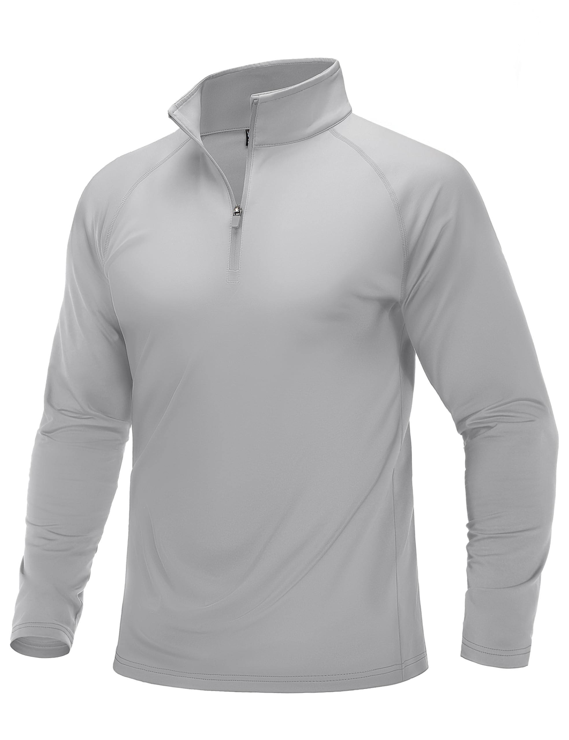 

MAGCOMSEN Мужская футболка с длинным рукавом, зимний флис и боа, для холодной погоды, для спортзала, легкая, размер M, нижнее белье, толстовка, нижний слой, влагоотводящая, для носки,