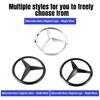 Hot Car Sticker ABS Car Rear Decal Trunk Emblem Sticker Logo for MERCEDES BENZ W203 W204 W205 W209 W210 W211 W212 W176 W166 W163
