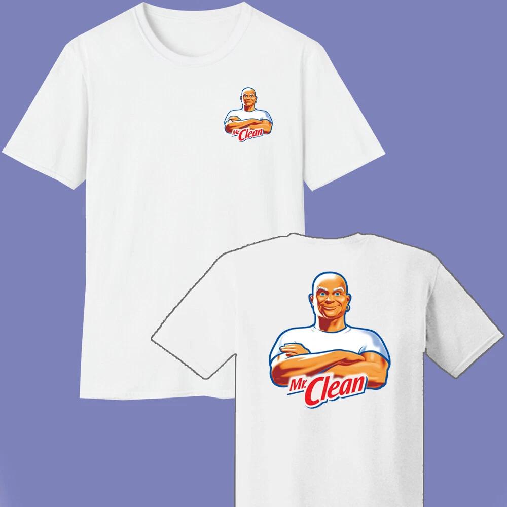 Mr. Clean Company Men s White Size S-3XL XL