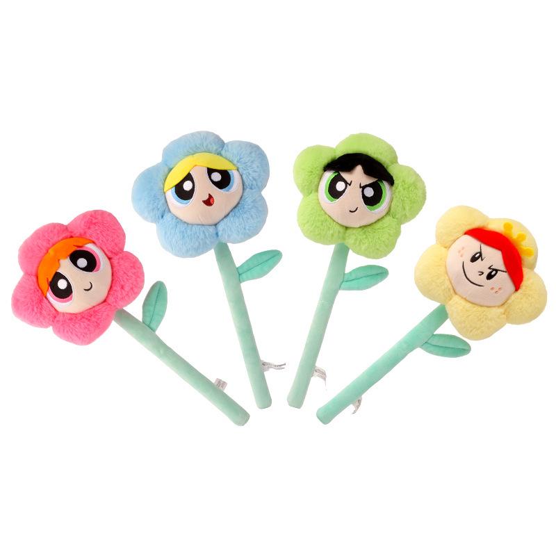 Powerpuff Girls Plush Doll - Little Red Flower Edition, Cute Children's Gift