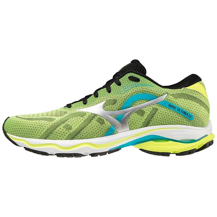 Mizuno Ultima 13 Non-Slip Breathable Low-Top Running Shoes Men Sneaker Fluorescent-Green J1GC221806