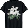 Artistic Cream White Calla Lilies Bouquet Isolated T-Shirt