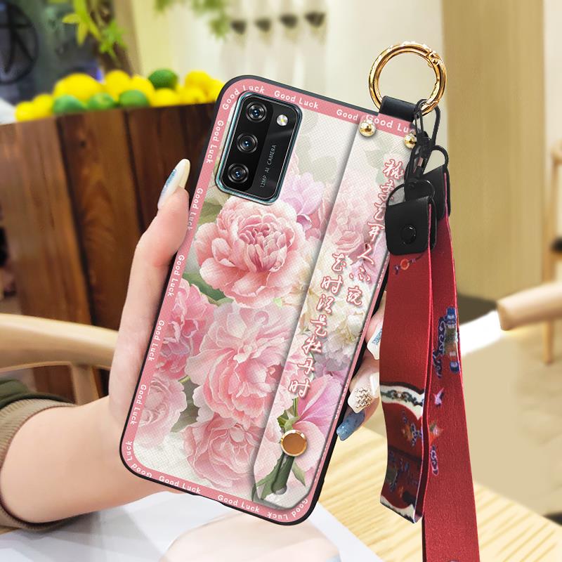 Stoßfeste Schutzhülle für Blackview A100 für Mama Armband ältere Dame Ständer Schmutzabweisende Handyhalterung