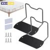 2PCS Anti-Slip Mattress Gripper Metal Bed Frame Stopper & Retainer Bar For Most Beds Mattress Holder To Prevent Sliding Shifting