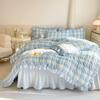 Bedding Four-piece French Lace Quilt Cover Sheet Pillowcase
