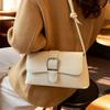 Trend Premium Texture Bag Women's 2 New Baguette Bag Retro Fashion Versatile Shoulder Messenger Women's Bag