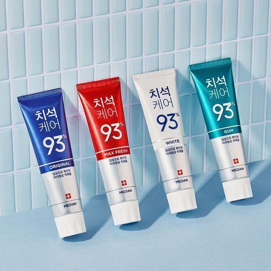 Median Tartar Original/White/Gum/Bad Breath Toothpaste 120g*3 (Optional)
