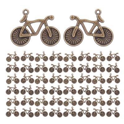 50Pz Ciondoli Bicicletta Portachiavi Fai da Te Accessori Gioielli Braccialetto Fatto a Mano Decorazioni Collana