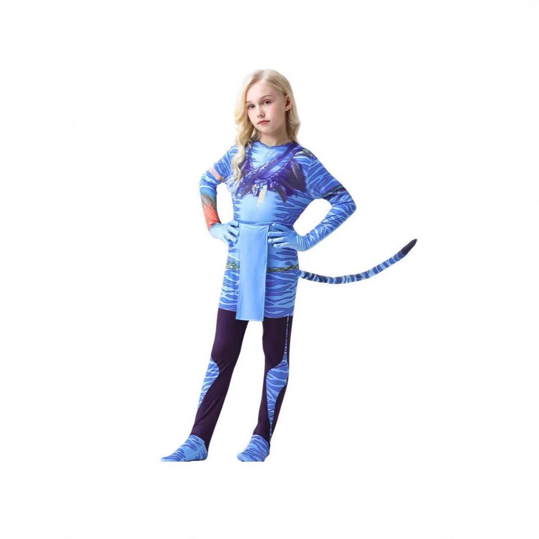 Хэллоуин косплей аватар детский сценический костюм герой взрослый комбинезон колготки костюм 100