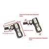 M5 M6 Boat Throttle Ball Joint Metal Tie Rod End Fit Shift Control Cable for Small Boat Engine Flexible Motion Connector