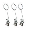 Delicate Miniature Metal Bookmarks Clip Feature Chinese Astrological Animals Suitable For Office And Dining Table Use