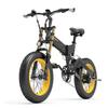 Elektrisches Fahrrad Lankeleisi 20" 1000W Motor Erwachsenen E-Bike 48V 17.5AH Vollfederung 7 Gänge Höchstgeschwindigkeit 40Km/h Zuladung 150Kg X3000 Plus
