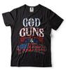 God Guns and Trump USA America Trump 2024 T-shirt 2nd Amendment Tee Shirt