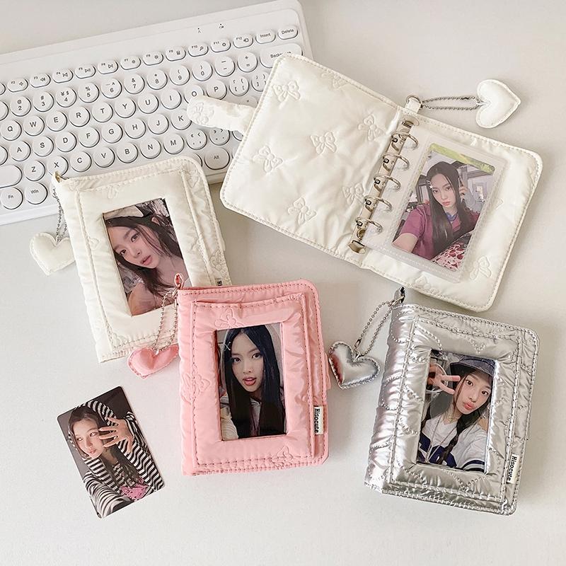 Binder Photocard Holder Kpop Photo Albums for Photocard Binder Cards Collect Book 10pcs Inner Pages Photocard Case