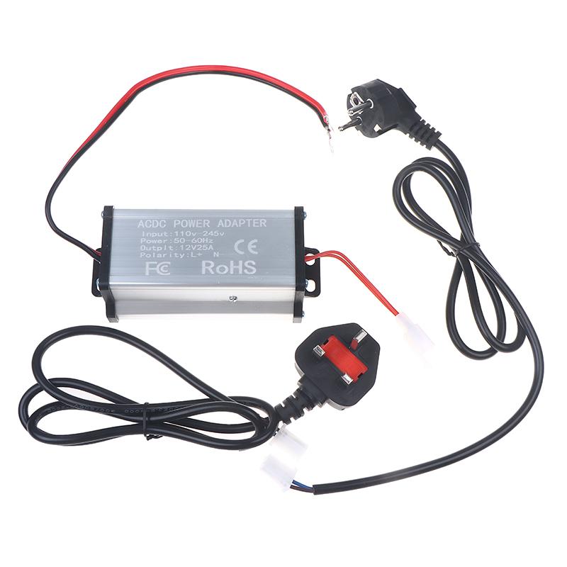 Eu/Uk/Us Plug Power Converter 230V To 12V Adapter For Diesel Air Heater For 5Kw 8Kw Suitable For Household Electrical Outlets