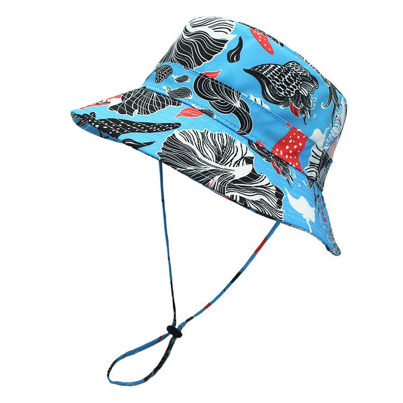 Sunscreen Hat Baby Children's Sun Hat Spring Summer Bucket Hat Outdoor Baby Hat Children's Cool Hat