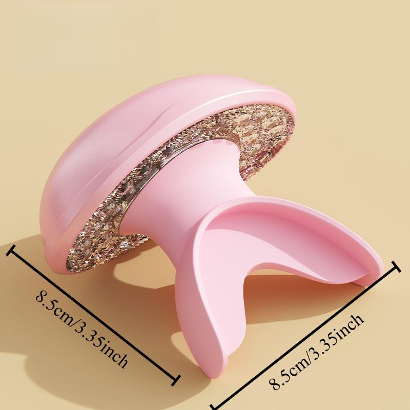 

1pcs Lip beauty instrument LED heating protector Infrared light Collagen Rechargeable augmentation Far anti-aging рожевий