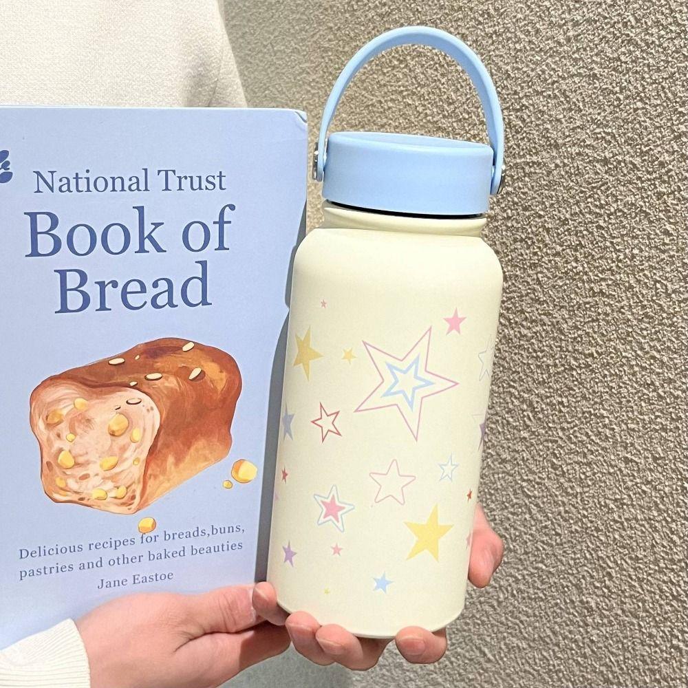 Leak-proof Insulated Cup 900ml Vacuum Flasks Water Bottle Stainless Steel Cup  Cold Drink