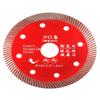 Rote Diamantsägeblatt zum Schneiden von Beton Granit Marmor Fliesen Stein 105mm