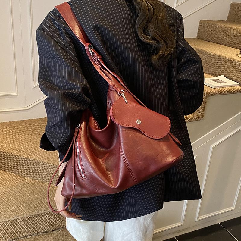 Bag Light Luxury Niche High-end Messenger Bag Women's Bag 2025 New High-end Shoulder Bag Large-capacity Tote Bag