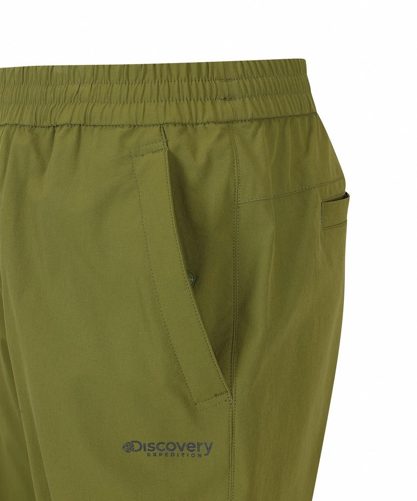 DISCOVERY EXPEDITION Men'S Prevona Woven Training Loose Tapered Jogger Pants (Olive)