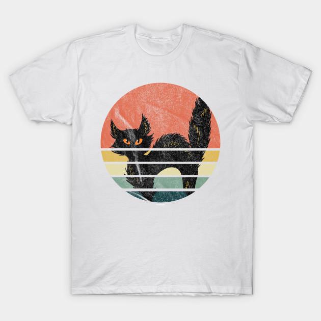 

T Shirt Women Vintage Cat Harajuku Print Kawaii Tshirt Summer Short Sleeve Female T-Shirt Top Tee S розовый