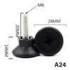 4Pcs Levelling Machine Feet M6/8/10/ Adjustable Machine Furniture Foot Feet