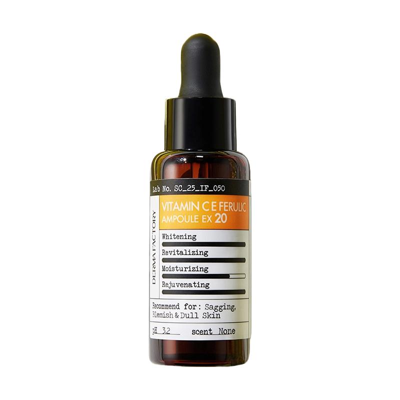 DERMA FACTORY Ampułka Witaminy C E Ferulowego EX 20 22ml