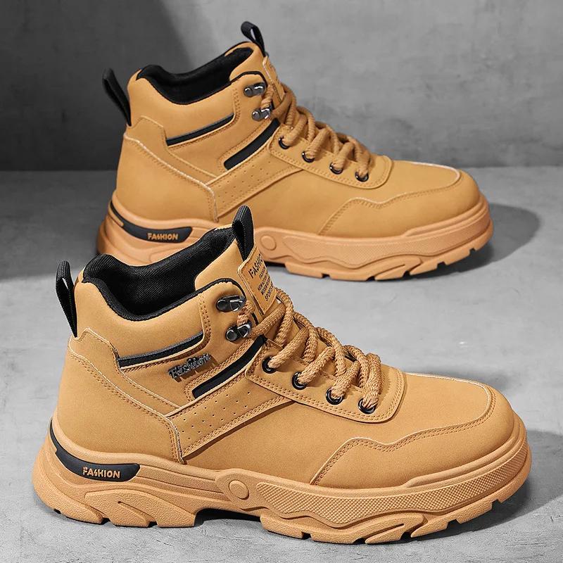 

Новые изысканные мужские кроссовки на толстой подошве, увеличивающие рост, универсальная повседневная обувь, модный тренд, рабочая одежда, спортивная обувь для бега 44 хаки