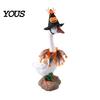 Halloween Goose Outfit 1 Set Outfit, Lawn Festive Clothes with Pumpkin Spider Pointed Costume for Yard Display Hat, Porch 23 Inch Statue Outdoor