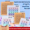 Magnetic Logic Puzzle: Educational Sliding Number Toy for Kids