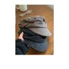 Women S Black Pleated Beret Hat Japanese Style Vintage Cloud Octagonal Hat Fall Winter