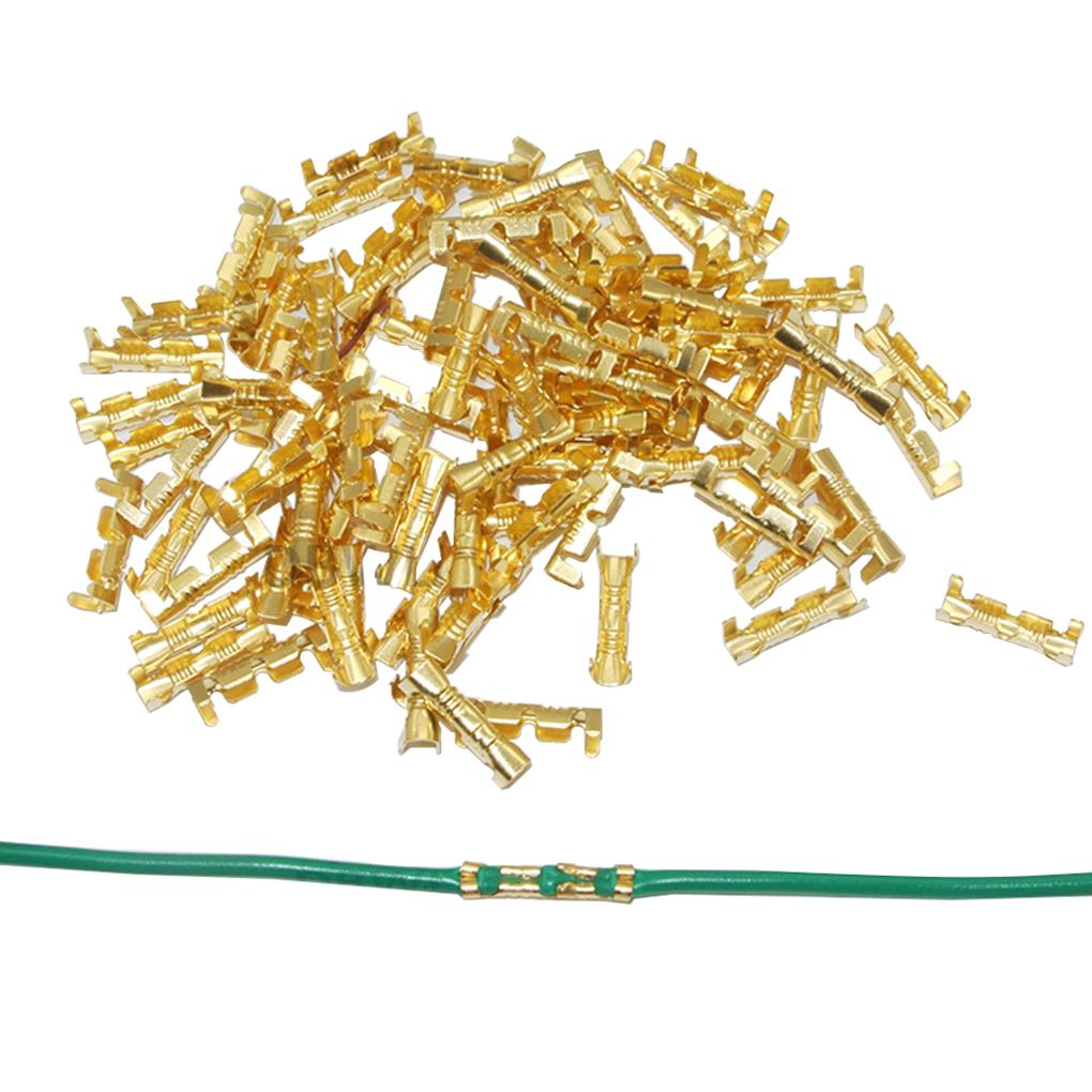 50pcs U\-shaped terminal tab cold inserts connectors cold terminal small fascia terminal 0\.3\-1\.5mm