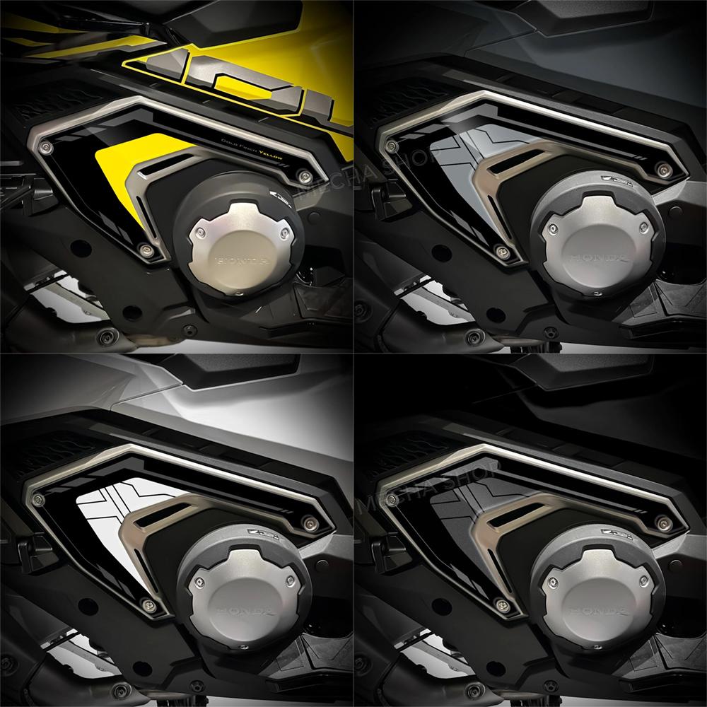 For X-ADV750 2025 XADV 750 2021- Sticker Motorcycle 3D Epoxy Sticker Protection Heel Protector Stickers Kit